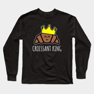 Croissiant king Long Sleeve T-Shirt